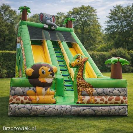 Dmuchaniec,  dmuchana zjeżdżalnia,  dmuchany dart,  maszyna do popcornu,  waty,  baniek