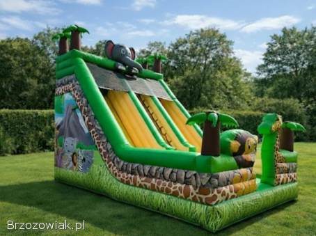 Dmuchaniec,  dmuchana zjeżdżalnia,  dmuchany dart,  maszyna do popcornu,  waty,  baniek