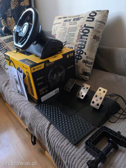 Kierownica Tracer Simracer 6w1 JAK NOWA GWARANCJA!  PC PS XBOX