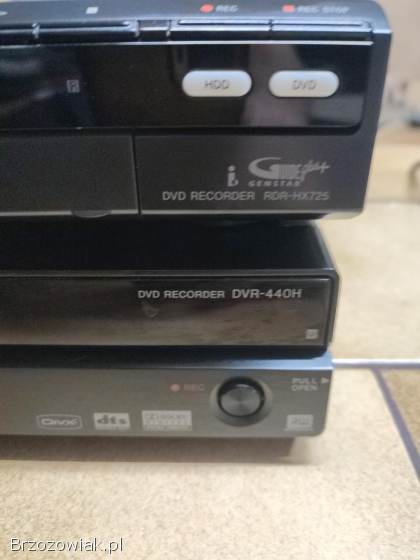 Nagrywarki dvd Pioneer i Sony