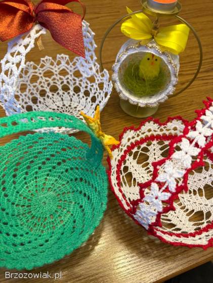 Pisanki,  kraszanki,  koszyki,  ozdoby wielkanocne