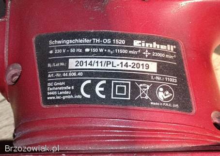 Szlifierka oscylacyjna Einhell TH-OS 1520
