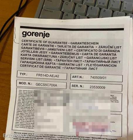 Kuchnia elektryczna GORENJE