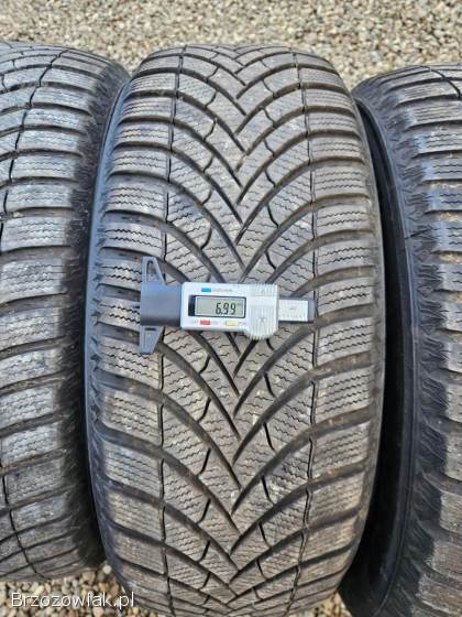 Opony zimowe 17 215/55 7mm 2024r