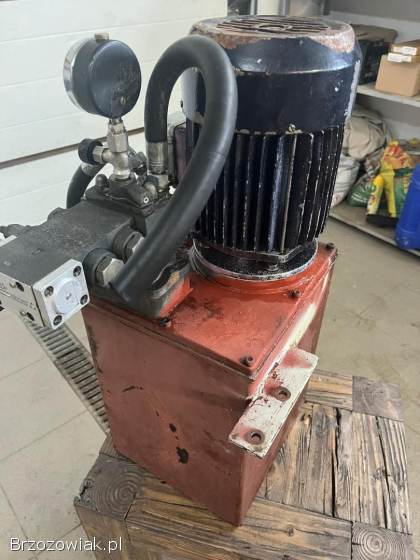 AGREGAT HYDRAULICZNAY/ SILNIK 0,  75KW elektryczny / asynchroniczny / indukcyjny