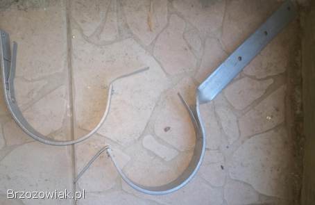 Rynny stalowe ocynkowane + Haki(uchwyty)