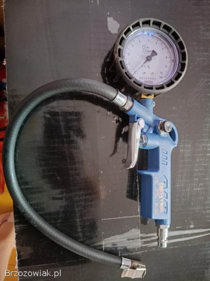 Kompresor olejowy Germina 24 l z pistoletami i wężem firmy Dekster