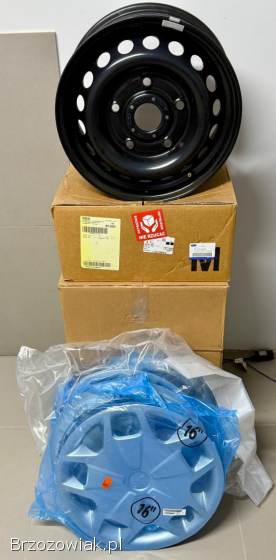 Zestaw czterech felg z kołpakami Ford Transit MK8