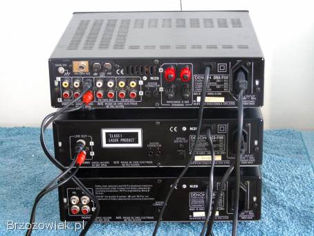 Wieża Denon Amplituner RDS CD Mag AUX PHONO.  DOSTAWA