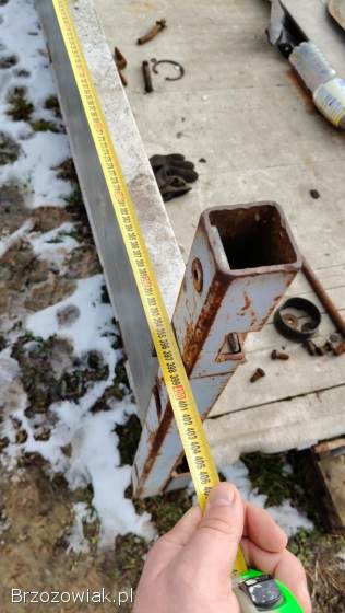 Kiper aluminiowy 3 strony