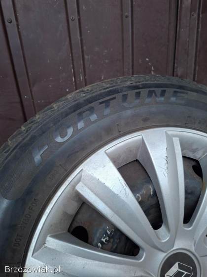 Sprzedam komplet kół felgi 4x100 opony letnie 185/65 R15 całoroczne koła kołpki