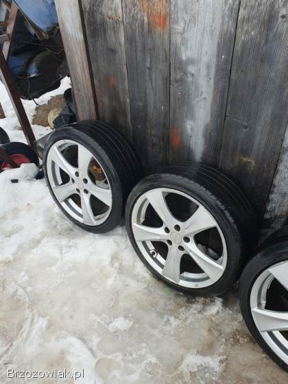 Felgi TOORA 5x108 r18 z oponami ford volvo