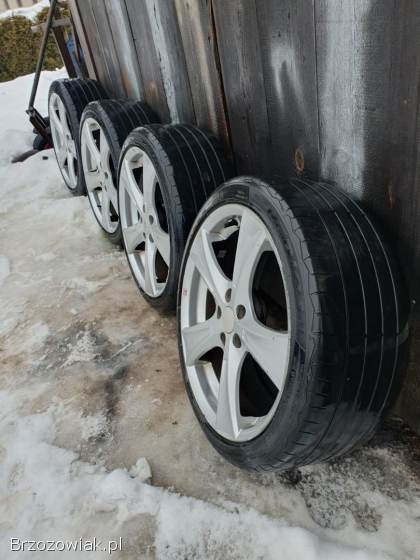 Felgi TOORA 5x108 r18 z oponami ford volvo