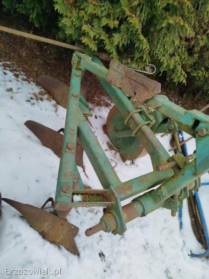 Pług 3 skiby,  mały.