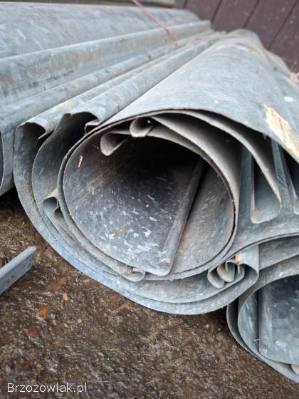 Nowa rynna dachowa metalowa ocynkowana 150 mm 40 mb po 100 cm + hak podrynnowy