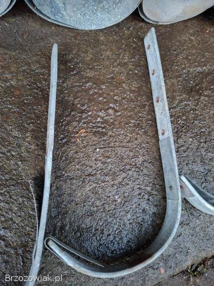 Nowa rynna dachowa metalowa ocynkowana 150 mm 40 mb po 100 cm + hak podrynnowy
