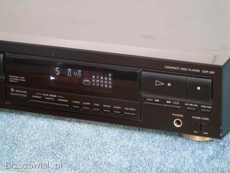 CD Sony CDP-297 sprawny i ładny.  DOSTAWA