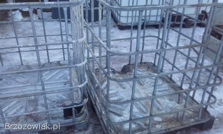 Kosze metalowe po mauzerach 1000l