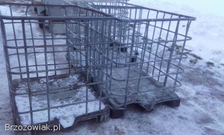 Kosze metalowe po mauzerach 1000l