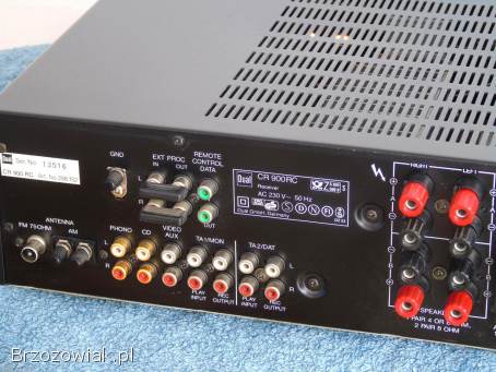 Amplituner Dual CR-900 pilot mocny i sprawny.  DOSTAWA