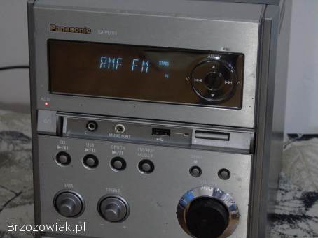 Wieża Panasonic SA-PMX4 USB mp3 RDS CD AUX DOSTAWA