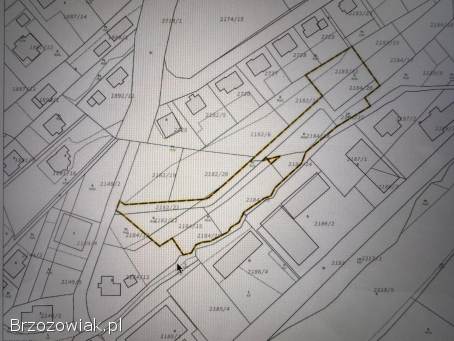 Działki inwestycyjne -  Brzozów,  ul.  Stara
