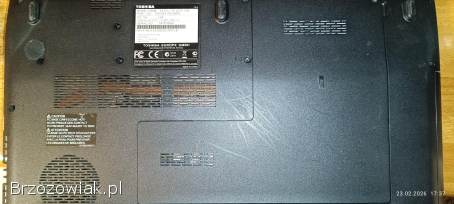 Laptop Toshiba Satellite L670-11M (na części) + bateria 4200 mAh