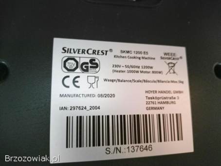 LIDLOMIX Lidlo Mix Silver Crest Robot kuchenny