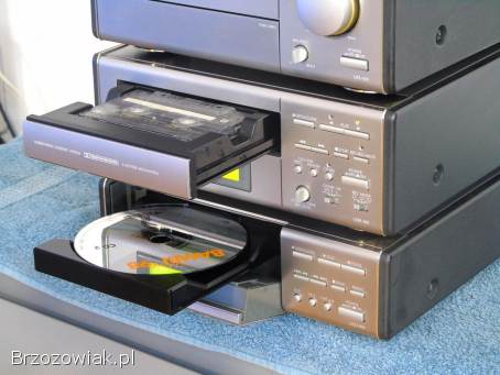 Wieża Denon pilot Wzmacniacz Radio CD Mag AUX PHONO.  DOSTAWA