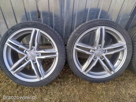 Koła 5x112 AUDI A3 A4 18 225/40R18 2021rok 6mm opony lato KUMHO