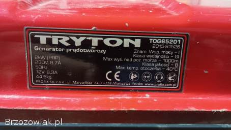 Agregat prądotwórczy Tryton