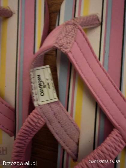 NOWE Klapki dziecięce 24-27 OshKosh / George – Różne wzory