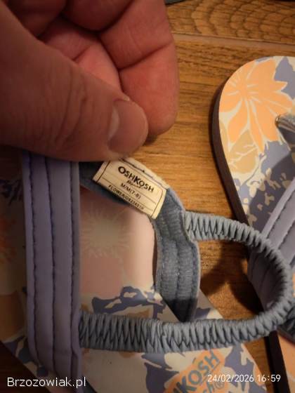 NOWE Klapki dziecięce 24-27 OshKosh / George – Różne wzory