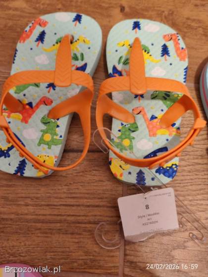 NOWE Klapki dziecięce 24-27 OshKosh / George – Różne wzory