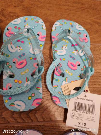 NOWE Klapki dziecięce 24-27 OshKosh / George – Różne wzory