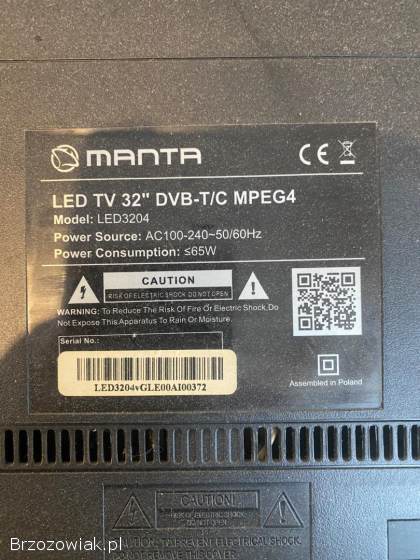 Telewizor Manta 32