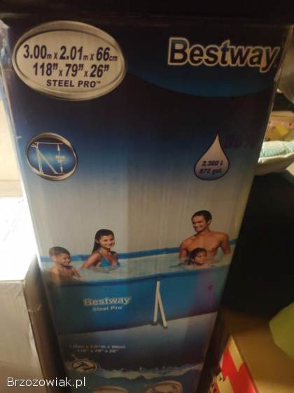 Basen ze stelażem 3x2m