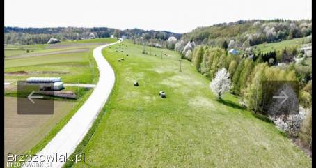 Działka budowlana WZ 3900zł za ar Humniska mała strona