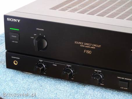 Wzmacniacz Sony TA-F190 sprawny i ładny.  WYSYŁKA