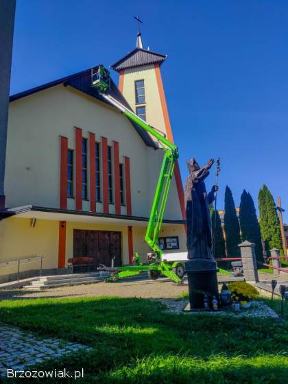 Malowanie dachów / elewacji 14 Lat na rynku