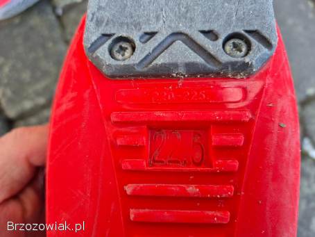 Narty 100cm + kijki regulowane 80 do 105cm