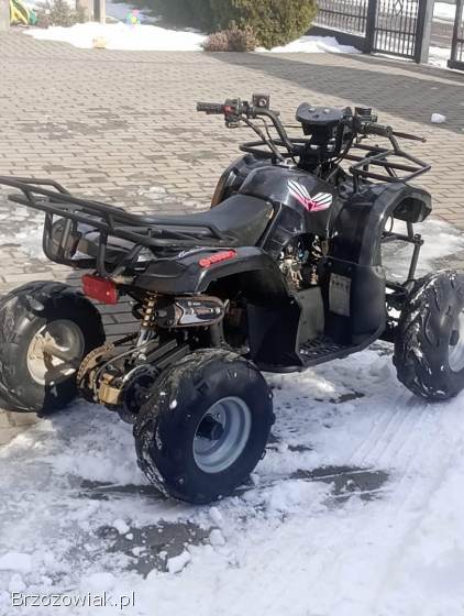 Quad 125,  ATV,  zadbany,  1+wsteczny