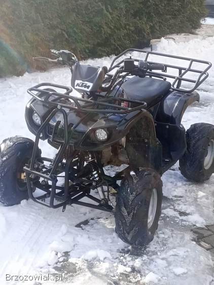 Quad 125,  ATV,  zadbany,  1+wsteczny