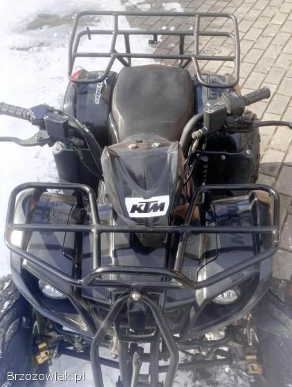 Quad 125,  ATV,  zadbany,  1+wsteczny