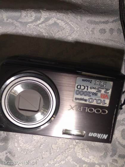 Aparat fotograficzny NIKON Coolpix S550