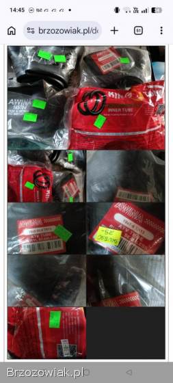 Dętki i opony motocyklowe od rozmiaru 4 -  21.  Zapraszam.