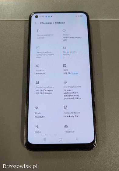 SPRZEDAM SMARTFON REALME 8