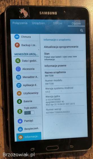 TABLET SAMSUNG GALAXY TAB 4 T230