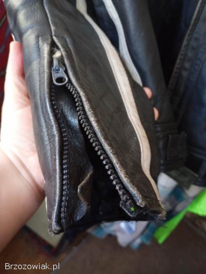 Kurtka motocyklowa skórzana rozmiar M