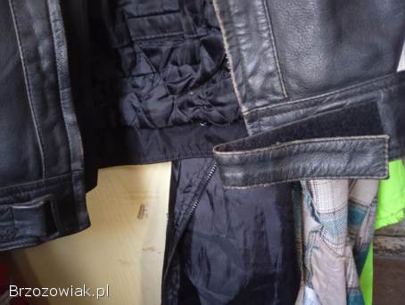 Kurtka motocyklowa skórzana rozmiar M